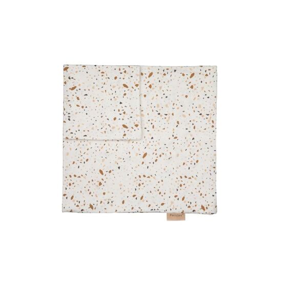 Pericles Donsovertrek Wieg 80X100Cm Sprinkles Taupe