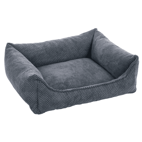Flamingo Mand Reno Rechthoekig+Rits Lichtblauw 65X50X20Cm