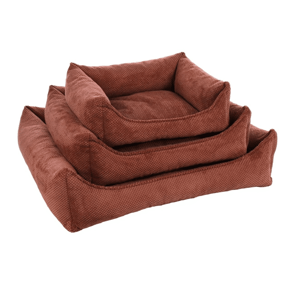 Flamingo Mand Reno Rechthoekig+Rits Zalmroze 80X67X22Cm