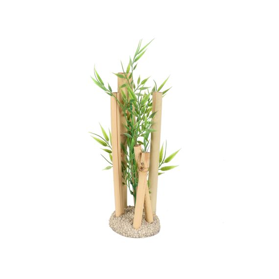 Aqua Della Bamboe Ornament M - 10,5X8,5X19Cm Meerkleurig