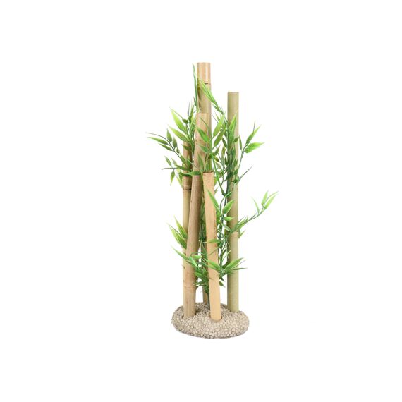 Aqua Della Bamboe Ornament L - 10,5X8,5X26Cm Meerkleurig