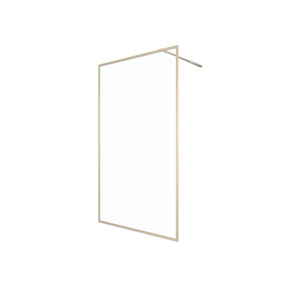 Aurlane Golden Edge Douchewand Goud 120x200Cm