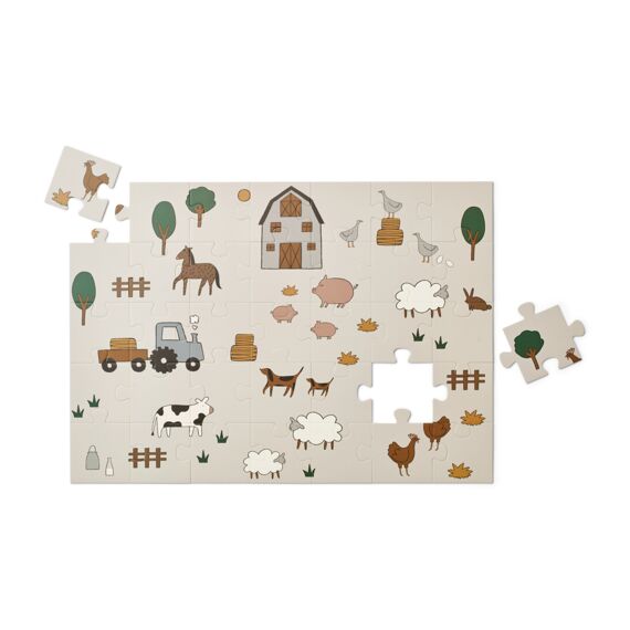 Liewood Jimmie Puzzel Farm / Sandy