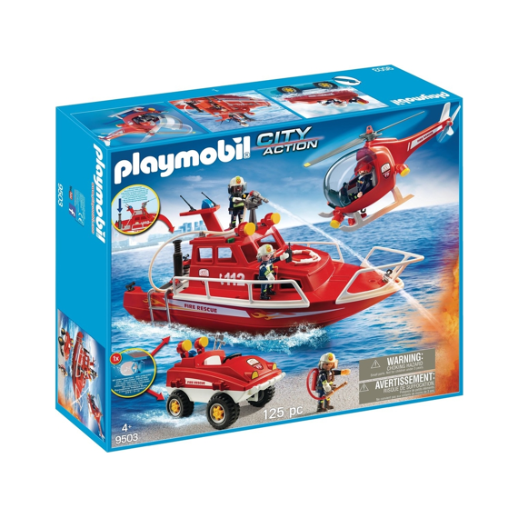 Playmobil 9503 Brandweerset Met Onderwatermotor