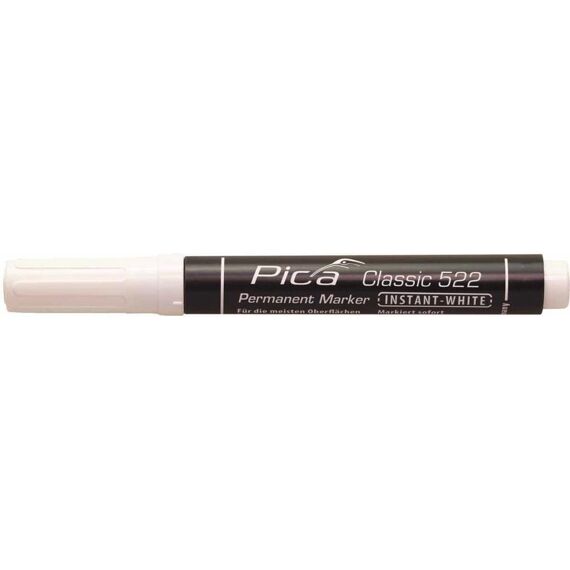 Pica Permanente Stift Instant Wit, 1-4Mm