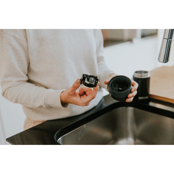 Kambukka Etna Koffie/Thee 300Ml Stainless Steel Insulated Pitch Black