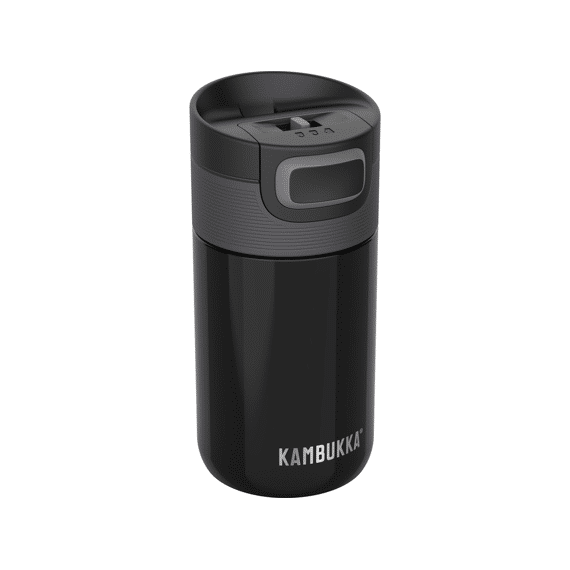 Kambukka Etna Koffie/Thee 300Ml Stainless Steel Insulated Pitch Black