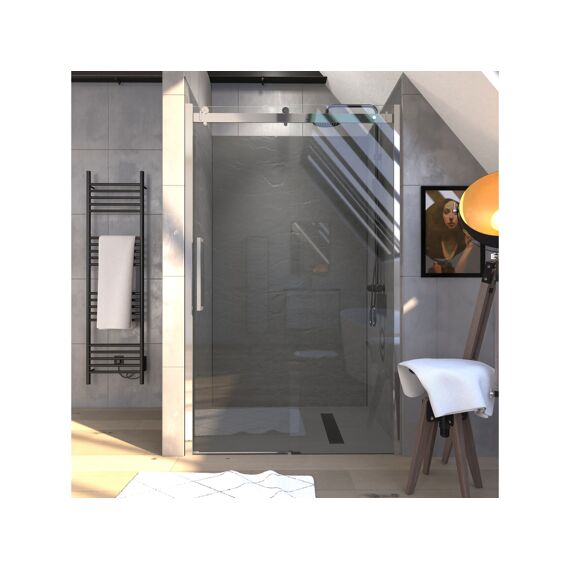 Aurlane Rolling Douche Schuifdeur Chroom 120Cm