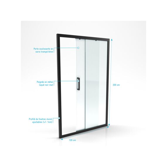 Aurlane Factory Douche Schuifdeur 120X200Cm