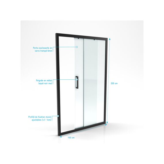 Aurlane Factory Douche Schuifdeur 140X200Cm