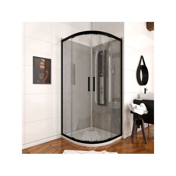 Aurlane Factory Douche Schuifdeur Rond 90X200Cm