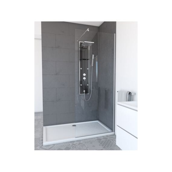 Aurlane Parma 2 Douchewand Transparant 80X200Cm