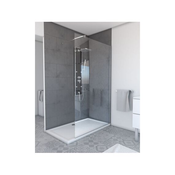 Aurlane Parma 2 Douchewand Transparant 120X200Cm