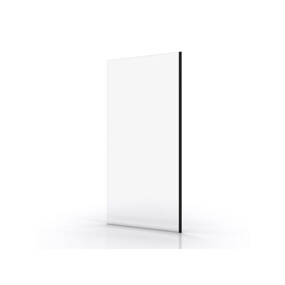 Aurlane Parma 2 Douchewand Zwart 90X200Cm