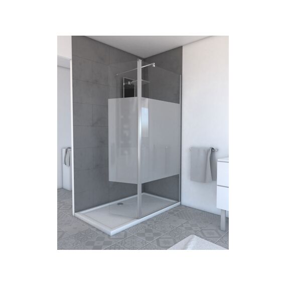 Aurlane Parma 2 Douchewand Mat Draaibaar 40X200Cm