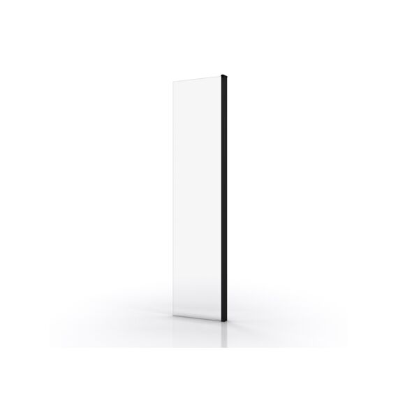 Aurlane Parma 2 Douchewand Zwart Draaibaar 40X200Cm