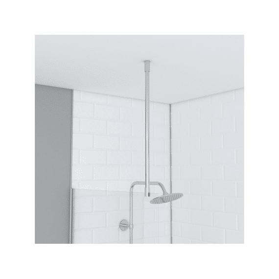 Aurlane Bevestigingsstang Plafond Aluminium 60Cm Voor Douchewand Parma 2