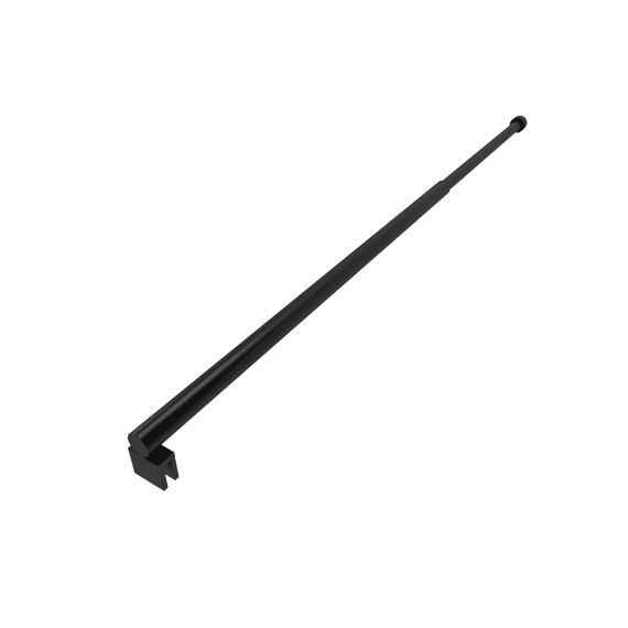 Aurlane Bevestigingsstang Verstelbaar Zwart 70-100Cm