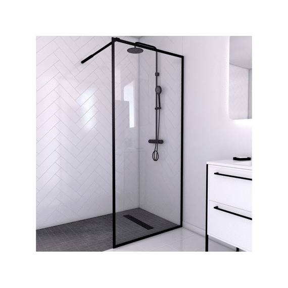 Aurlane Dark Edge Douchewand 90X200Cm