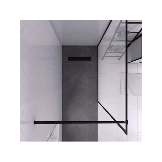 Aurlane Dark Edge Douchewand 140X200Cm