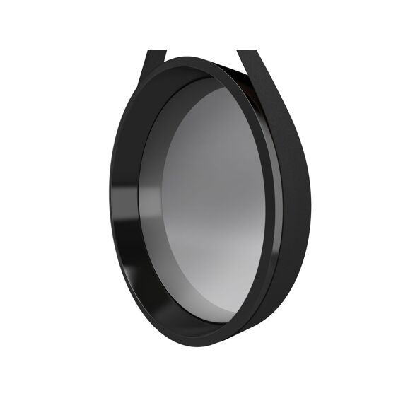Aurlane Fjord Spiegel Rond Zwart 50Cm