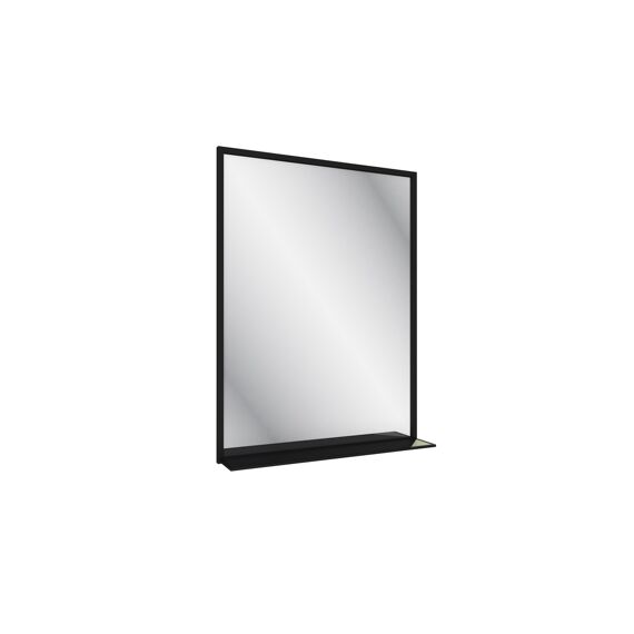 Aurlane Steel Spiegel Aluminium Zwart 60x80Cm