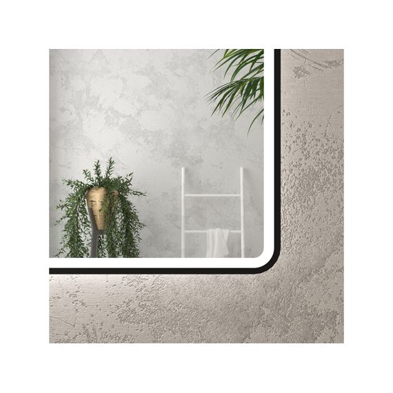 Aurlane Start Spiegel Led Zwart 40X60Cm