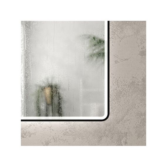 Aurlane Start Spiegel Led Zwart 40X60Cm