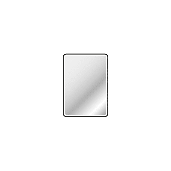 Aurlane Start Spiegel Led Zwart 50X70Cm