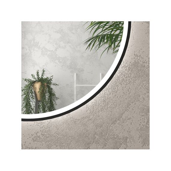 Aurlane Start Spiegel Led Zwart Rond 50Cm