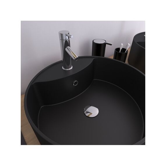 Aurlane Dark Fjord Wastafel Rond 40X40X14Cm