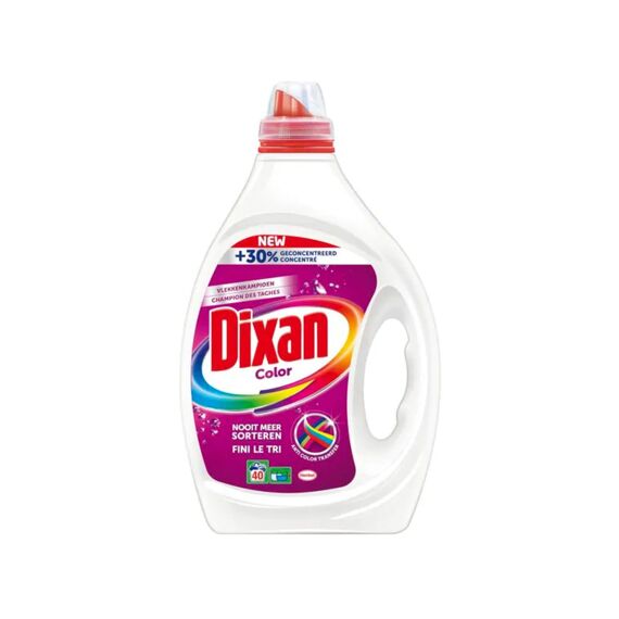 Dixan Wasmiddel Vloeibaar Gel Color 40 Scoops/2L