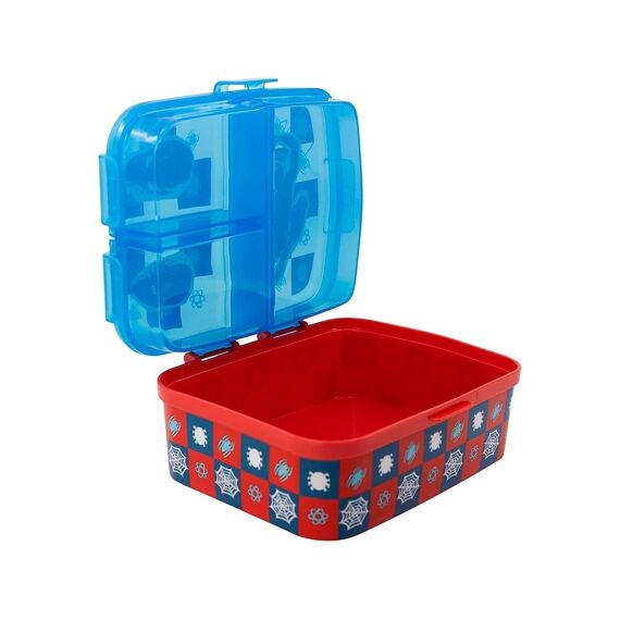 Spiderman Multi Compartment Lunchbox