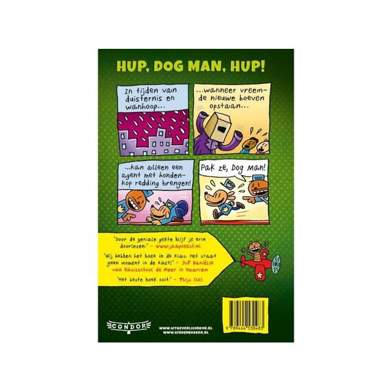 Dav Pilkey Dog Man 2 - Dog Man Gaat Los