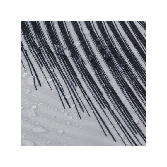 Sealskin Birds Douchegordijn 180X200 Cm Polyester Zwart / Wit