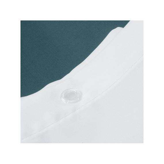 Sealskin Blend Douchegordijn 180X200 Cm Polyester Groen / Wit
