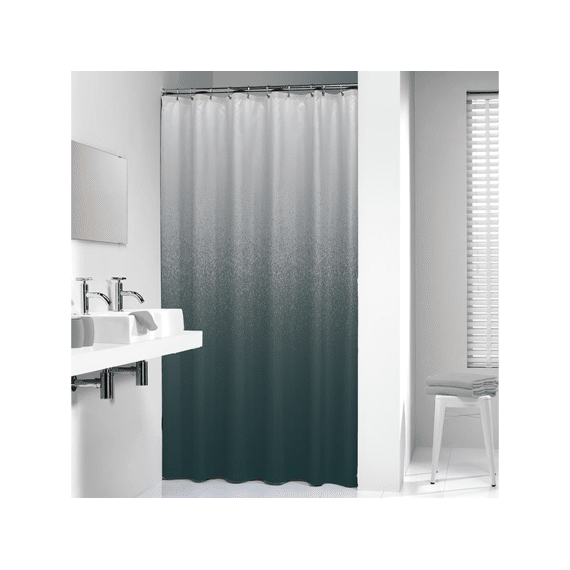 Sealskin Blend Douchegordijn 180X200 Cm Polyester Groen / Wit