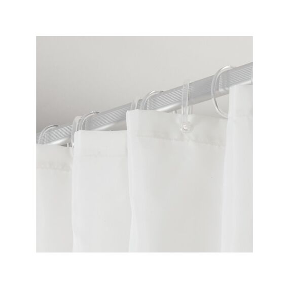 Sealskin Flow Douchegordijn 180X200 Cm Polyester Zwart / Wit