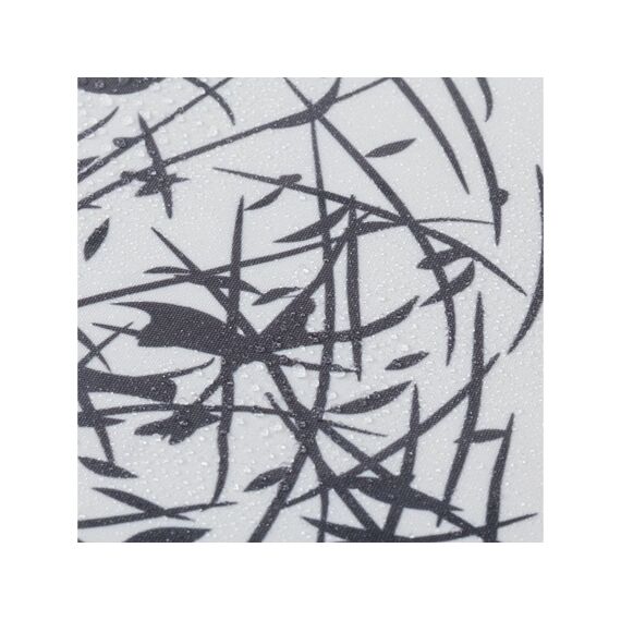 Sealskin Flow Douchegordijn 180X200 Cm Polyester Zwart / Wit