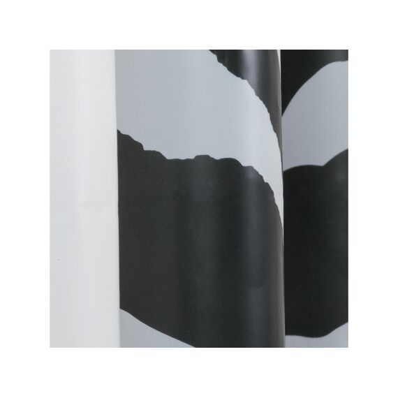 Sealskin Zebra Douchegordijn 180X200 Cm Peva Zwart / Wit