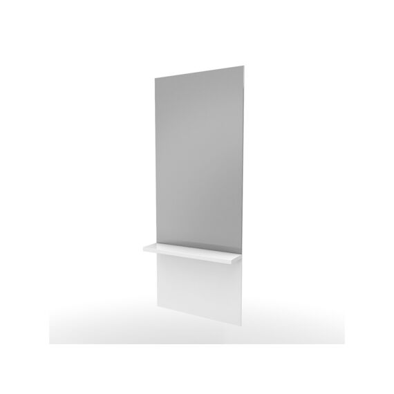 Aurlane Piccolo Spiegel Met Plank Wit 40X100Cm
