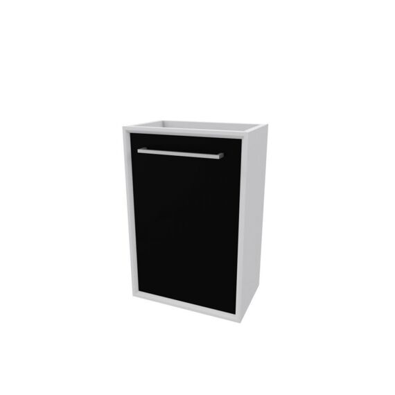 Aurlane Piccolo 2 Onderkast Set Zwart Mat 60X40X25Cm