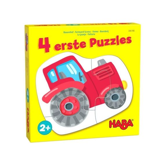 Haba 4 Eerste Puzzels - Boerderij