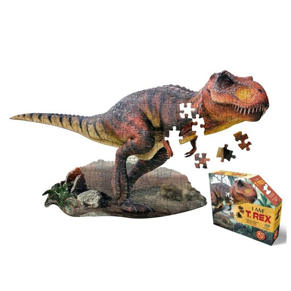 I Am Puzzel T-Rex Posterformaat Jr. 100St. 29.21X24.13X7.62Cm