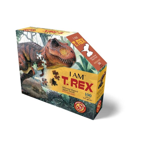 I Am Puzzel T-Rex Posterformaat Jr. 100St. 29.21X24.13X7.62Cm