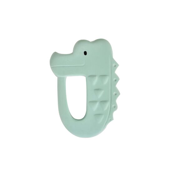 Tikiri Bijtring Mijn Eerste Safaridiertje Krokodil Natuurlijk Rubber