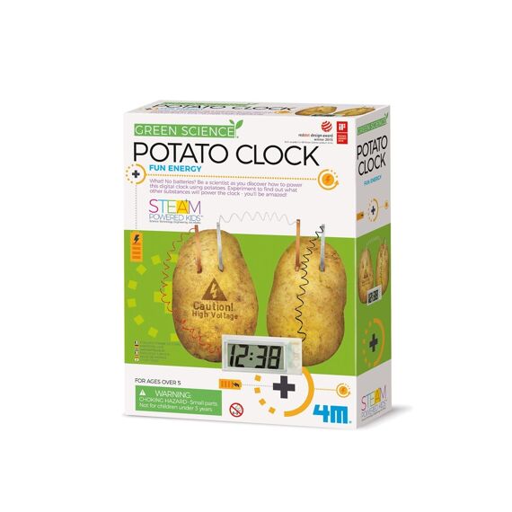 4M Kidzlabs Green Science Maak Je Digitale Potato Clock