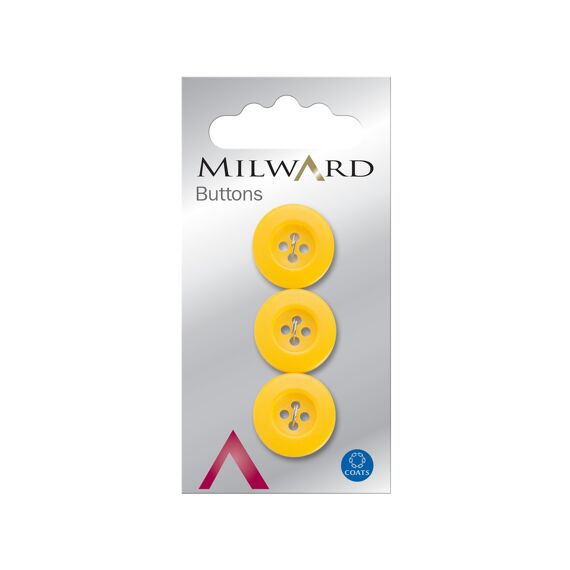 Milward Carded Knoop B Maat - 17Mm Pack 3