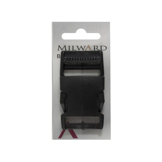 Milward Carded Knoop A 25Mm Pack 1 Black