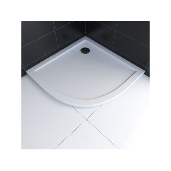 Aurlane Pure 2 Douchebak Acryl 1/4 Rond 90X90Cm Excl Afvoer